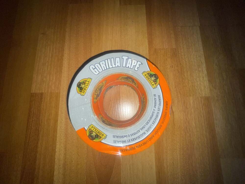 Gorilla Tough & Wide Silver Duct Tape 2.88 in. x 30 yd.